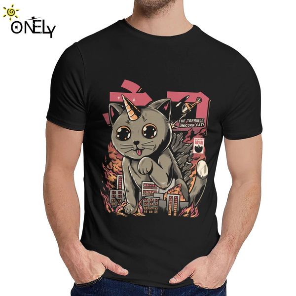 

o-образным вырезом catzilla tee shirt новое прибытие unisex чистого хлопка homme tee shirt design для унисекс