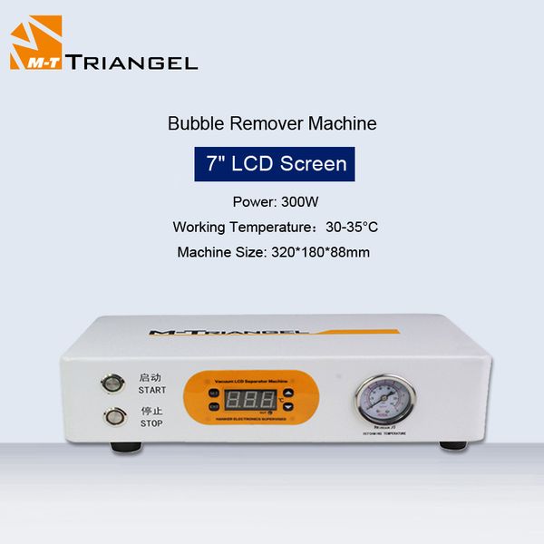 

m-triangel m1 mini 7 inch lcd screen autoclave bubble remover machine for samsung display touch screen repair 110v/220v