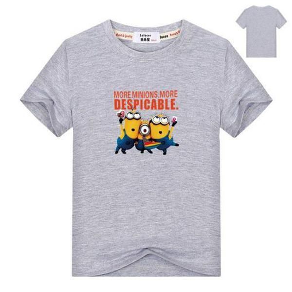 

Despicable Me Bob kids boys funny T-shirt movie tops summer cotton tee