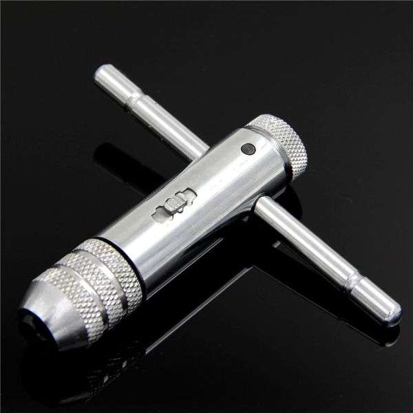 

adjustable m3-m8 t-handle ratchet tap wrench 7/64 - 5/16" machinist tool reversion