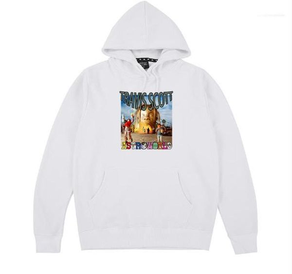 

hooded sweatshirts male clothing travis scott astroworld hip hop rap designer luxury mens hoodies letter print, Black