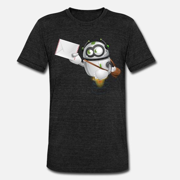 

robot icon delivery 3 t shirt men customize tee shirt s-xxxl costume interesting new style summer style leisure shirt