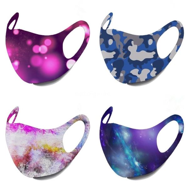 

2020 starry sky face mask моющийся американский выборы печать пыле волшебное байдена маска открытый велоспорт шеи бандана # 969 # 843 # 266