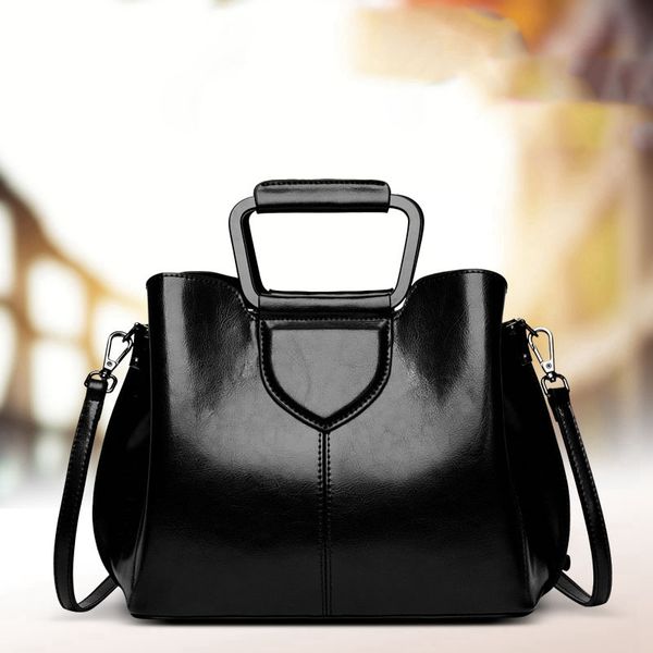 

fashion female handbag shoulder bag handbag female black