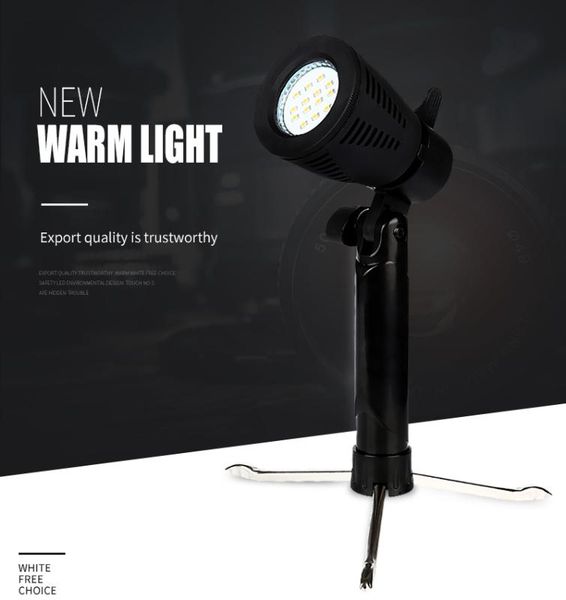 

flash heads 2pcs 3800k or 5500k small spot light 45w led pography studio lamp for softbox tent phone camera with tripod stand