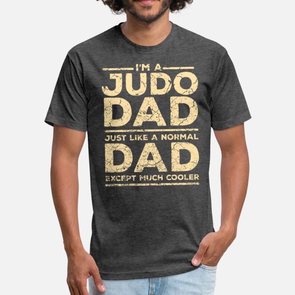 

judo dad fahtersday gift t shirt men printed 100% cotton crew neck novelty anti-wrinkle funny spring natural shirt