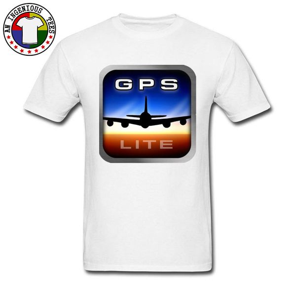 

самолет gps lift мужская t-shirt классического нет клей для печати casual топы тиса нового прибытия осени мужской большого размера футболки