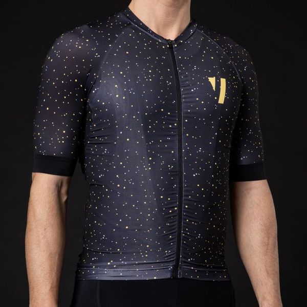 

pro team void 2020 summer short sleeve cycling jersey for men quick dry bicycle mtb bike clothing wear silicone non-slip, Black;red