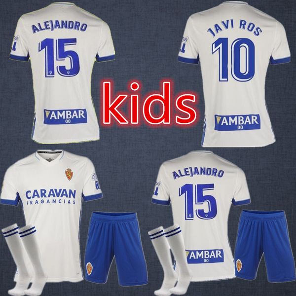 

thailand 20 21 real zaragoza soccer jersey 2021 shinji kagawa andré pereira alberto kids kit camisetas de futbol man football shirts, Black