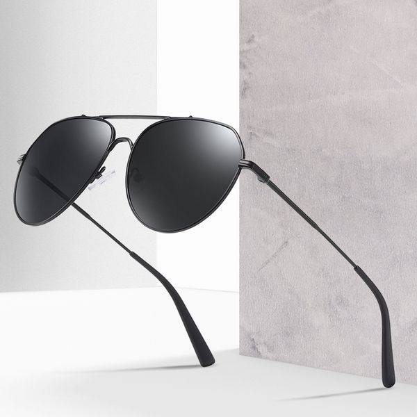 

2020 new fashion women men sunglasses polarized driving fishing outdoor eyes protect male goggles eyewear, White;black