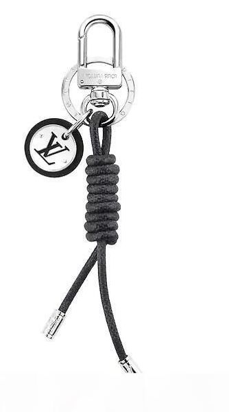 

leather rope key holder m67224 facettes bag charm key holder tapage charm key holders, Silver