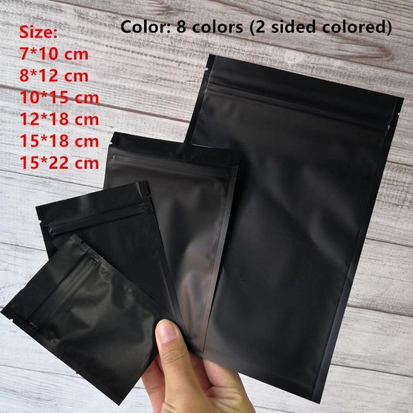 

zipper long 8 colored protection mylar plastic side and storage term bag colors for collectibles foil two aluminum bags food uy2008 wdhwd