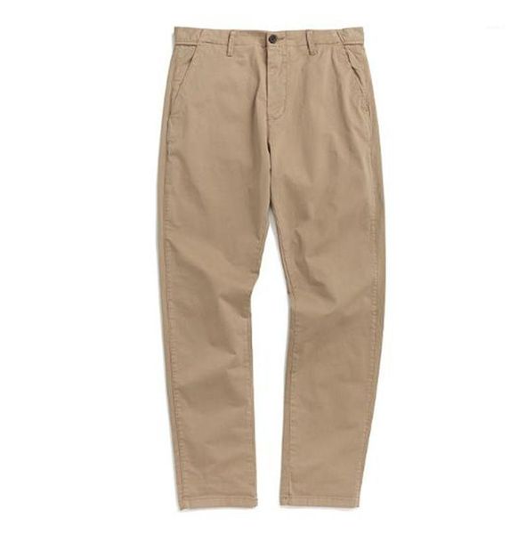 

mens тощий сплошной цвет плоские повседневный брюки прямые homme промытые штаны упругой силы мужская одежда мужские дизайнерские брюки, Black