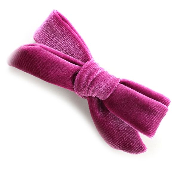 

bow velvet hair clip fashion bow hair clip for women girl accessories cute, Golden;silver