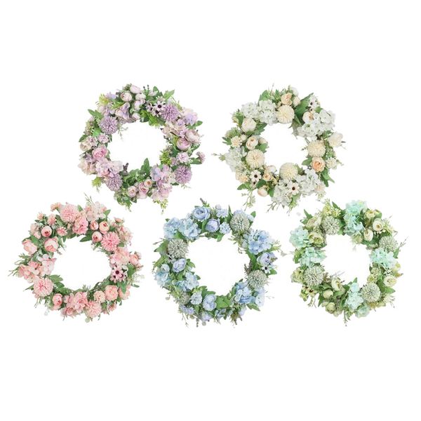 

artificial peony garland hanging wreath flower door wall decor 5 pieces