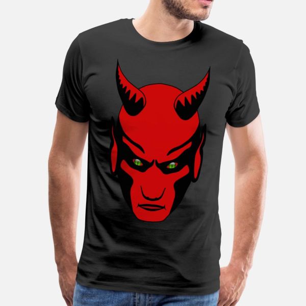 

devil t shirt men customized 100% cotton size s-3xl costume anti-wrinkle new fashion summer standard shirt