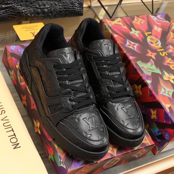 

2020 a2 fashion trend mens designer shoes leather mesh breathable comfortable outdoor shoes lace-up casual hiker shoes mens sneakers, Black