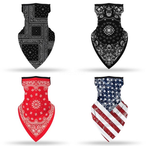 

windproof masks magic scarf printing domineering outdoor neck face mask sport fishing cycling hunting hiking band#868, Black