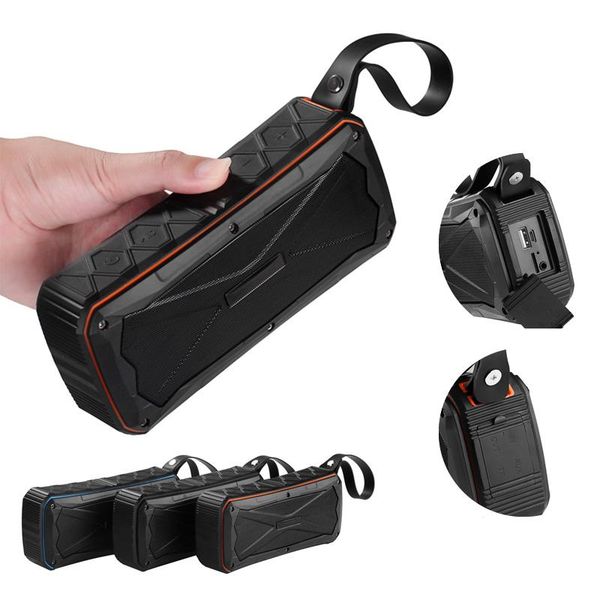 

cgjxswireless bluetooth 4 .1 speaker ipx6 waterproof shower subwoofer speakers dual 16w driver enhanced bass built in mic high qualit