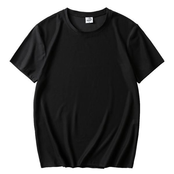 

новая мода solid color tshirt мужчины женщины спорт повседневный streetwear o-образным вырезом с коротким рукавом футболки hip hop t shirt т