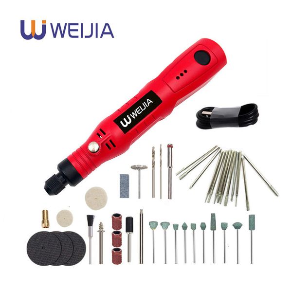 

mini cordless electric drill 3.6v power tools grinder engraving pen grinding accessories set woodworking 3-speed for home diy