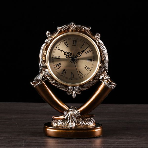 

desk & table clocks clock living room retro mute pendulum deskporch