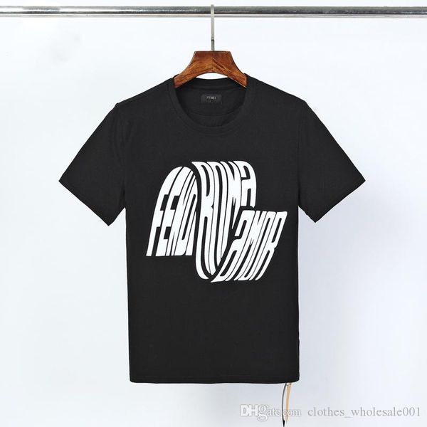 

20ss mens women designer t shirts luxury fd tshirt spring men street hip hop fashion 3d tee shoes bag jackets tracksuits 16, White;black