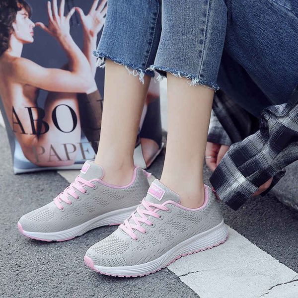 

plus size women's sports shoes low women running shoes lace up sport sneakers woman walking tennis couple trainers i1