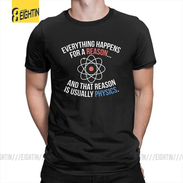 

инженер всегда physics футболка с коротким рукавом смешные t-shirt плюс размер o-образным вырезом тройники мужские 100% хлопок печатный черн