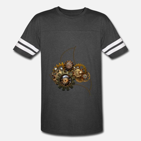 

steampunk awesome clockwork t shirt men create tee shirt s-xxxl basic solid gift basic spring formal shirt