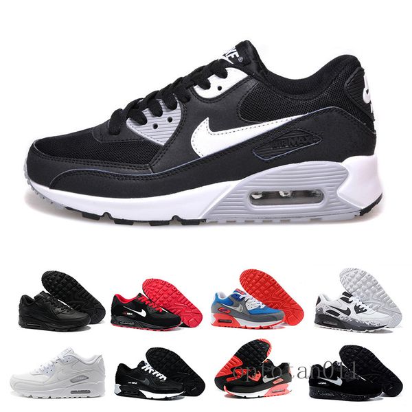 

men sneakers shoes classic 90 men and woman shoes sports trainer air cushion surface breathable sports shoes 36-45 hyt2