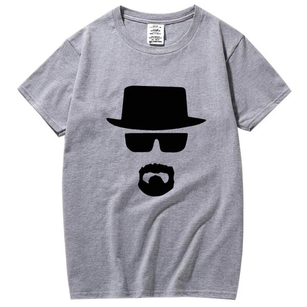 

xin yi men fashion casual short sleeve 100% cotton loose heisenberg printedtshirt summer mens tshirt cool men tshirt