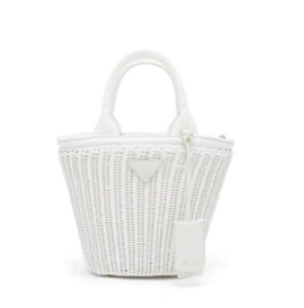 

caker brand 2020 women ratton straw handbag fashion leather+straw beach bags wholesale