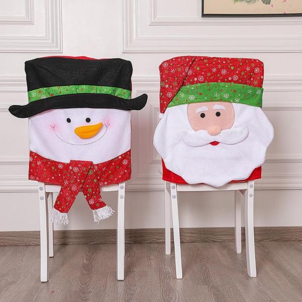 

christmas chair cover decoration supplies home decoration chair cover restaurant l santa claus stool