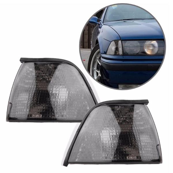 

car turn signal light cover corner warning light shell for 3 series e36 318i 320i 323i 4dr sedan wagon 1992-1998
