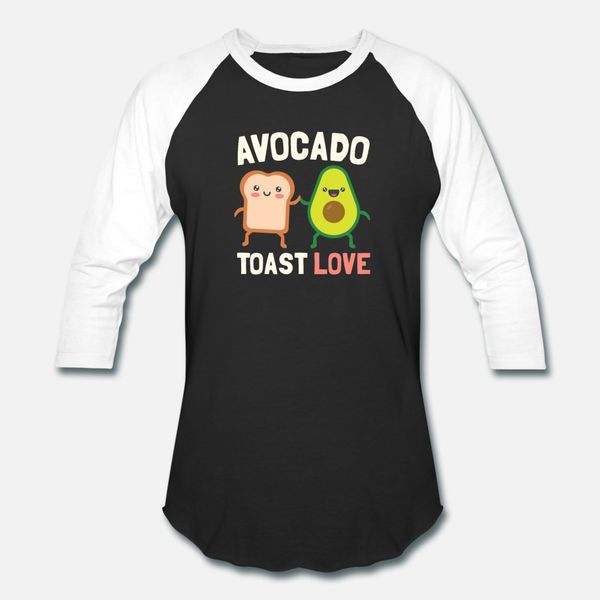 

avocado toast t shirt men designer short sleeve round neck kawaii anti-wrinkle fashion spring autumn normal shirt