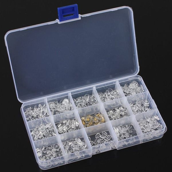 

silicone nose pads for glasses repair accessories tool for eyeglass sunglasses spectacles eyewear, Silver