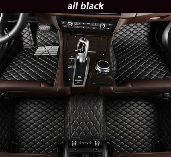 

for bmw z4 2004-2013 car foot pad luxury surround waterproof leather/**+