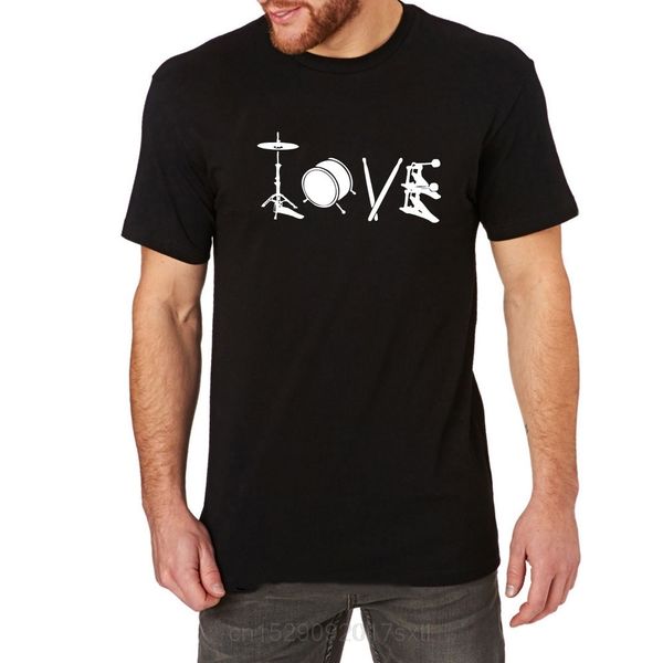 

men t shirt s love drum drummer s tee funny t-shirt novelty tshirt women