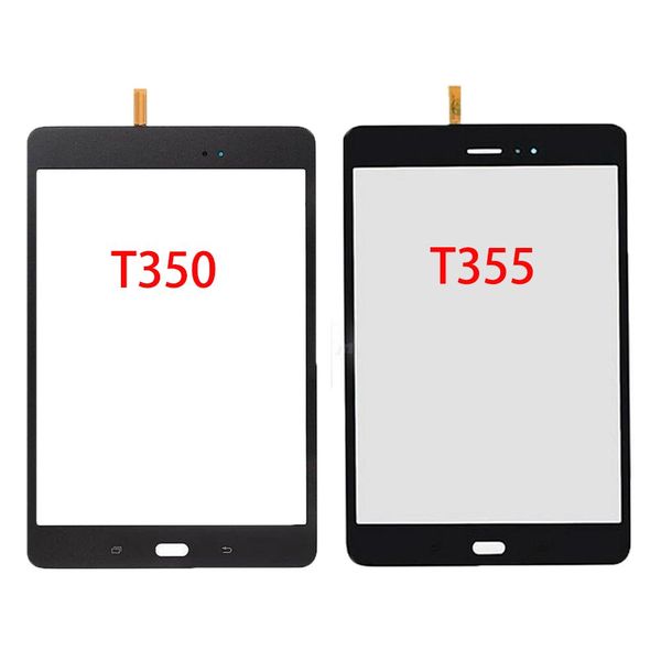 

cgjxs10pcs 8 .0 for samsung galaxy tab a t355 t350 sm -t355 sm -t350 touch screen digitizer sensor glass panel tablet replacement