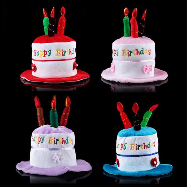 

children adults birthday cake hat cake candles caps birthday party hat headwear dress birthday halloween