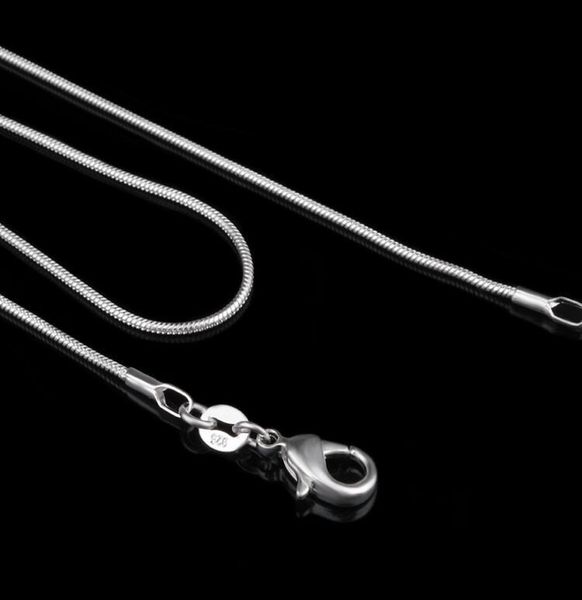 

chain big promotions 925 snake silver 24 pcs clasps inch sterling 16 1mm --- 100 lobster smooth necklace jewelry size bdehome vvvgaspmihz