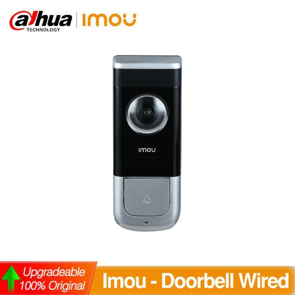 

doorbells dahua imou db11 doorbell wired 2mp wifi video with night version pir detection two-way talk