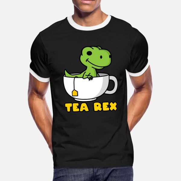 

tea rex t shirt men fitness tee shirt crew neck costume fitness funny spring unique shirt