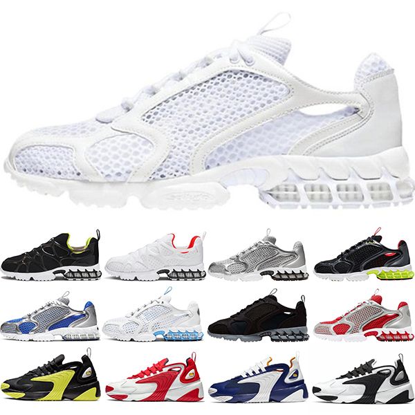 

zoom m2k spiridon caged running shoes des chaussures metallic silver black triple white pure platinum mens trainers sports sneakers