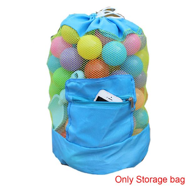 

mesh net beach foldable bath toy lightweight storage bag multipurpose backpack