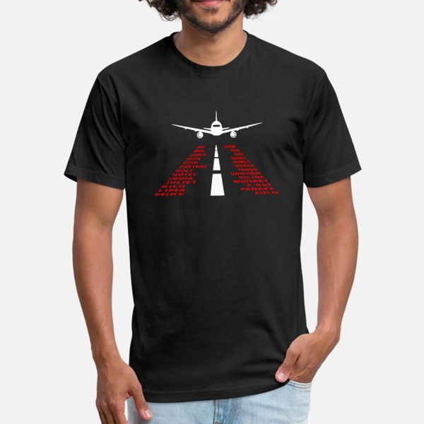 

phonetic alphabet airplane pilot flying aviation t shirt men create 100% cotton crew neck male graphic authentic summer formal shirt