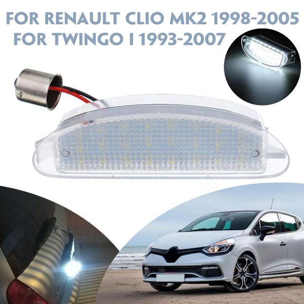 

led number license plate light lamps for clio 2 1998-2005 for twingo i 1993-2007