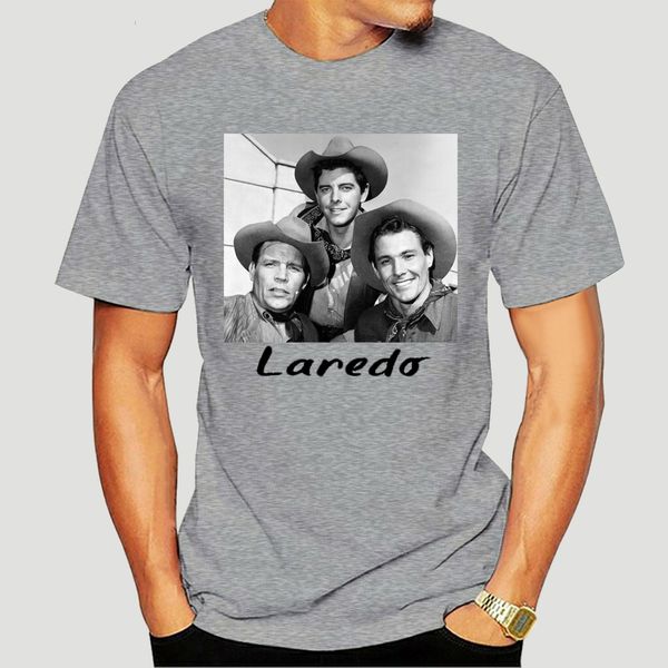 

ларедо peter brown уильям смит невилл brand ретро tv western white t-shirt-3576a