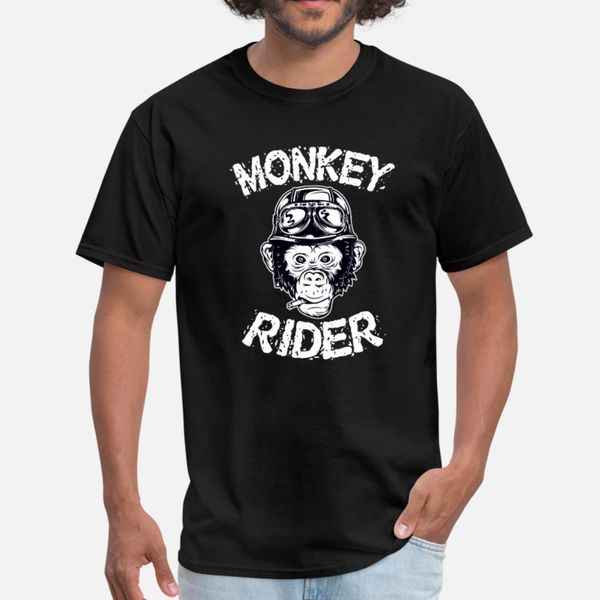 

monkey ape rider funny bike gift t shirt men sunlight short sleeve s-xxxl clothes sunlight authentic spring slim shirt